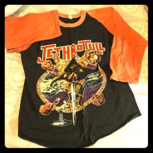 Vintage JETHRO TULL BASEBALL Tee